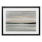 Stupell Industries Muted Lake Abstraction Framed Print Under Glass, design by Amber Sterling